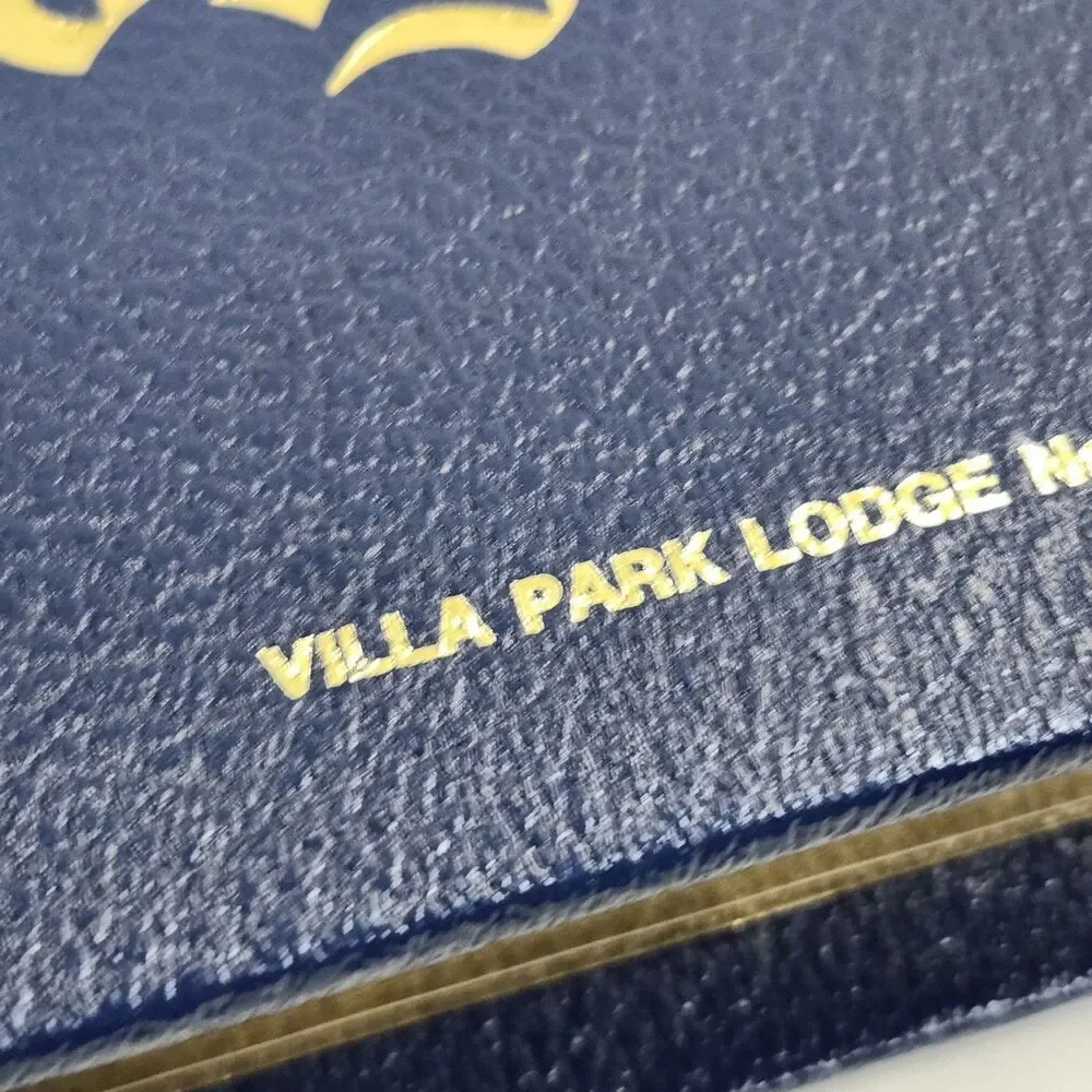 Heirloom Family Holy Bible Masonic Edition 1988 Lodge KJV Red Letter Illinois